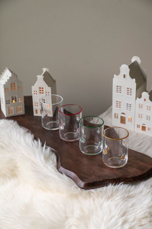 Xmas Vannglass 410ml - Snømann
