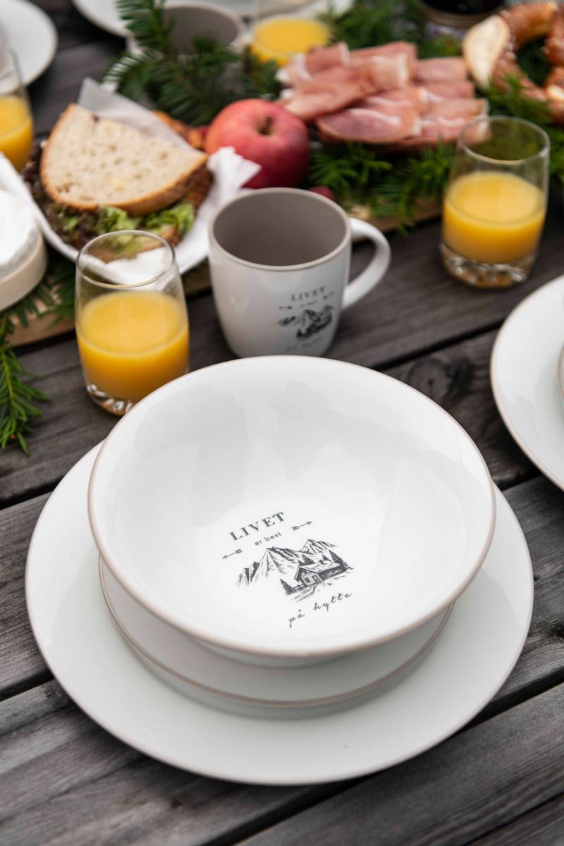 HYTTE - Skål 20cm