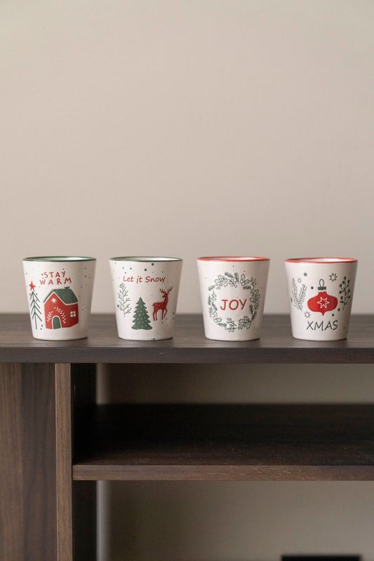 Joy - Kopp 8,5cm Let It Snow