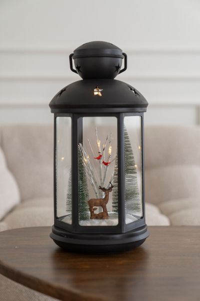 Hovedbilde Dekorlanterne 43cm - Reinsdyr