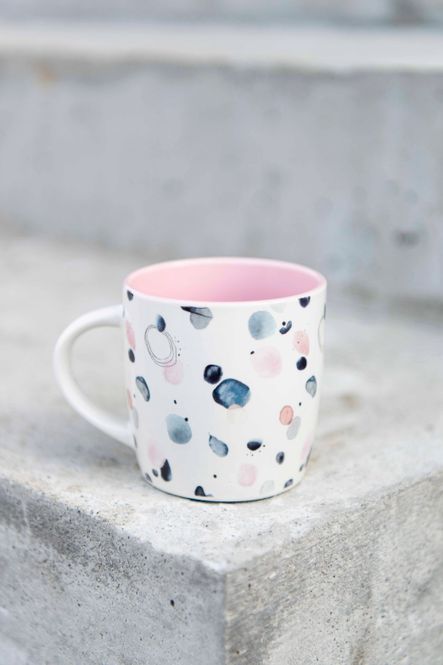 Hovedbilde Kopp - Orstad - Abstrakt rosa 25cl