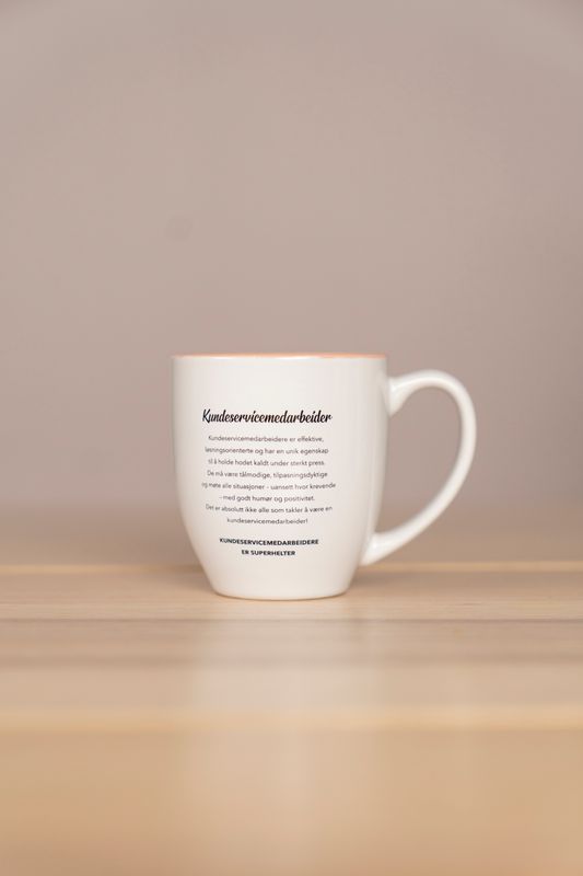 Kopp - Kundeservicemedarbeider SUPERHELT 20cl 