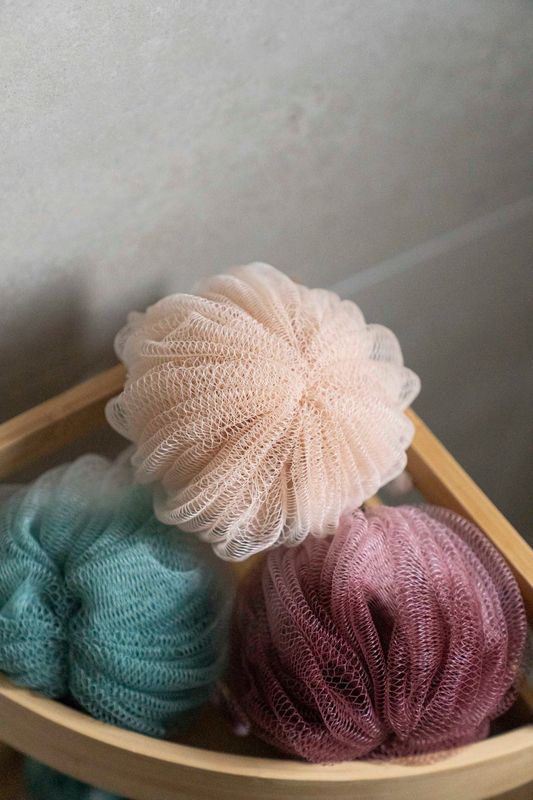 Loofah Ball - Beige