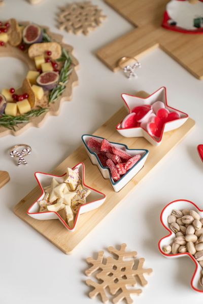 Hovedbilde Serveringssett - Stjerne og Tre