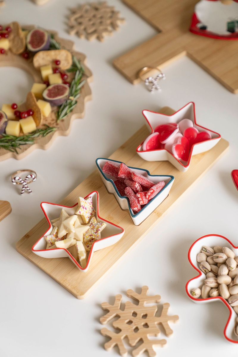 Serveringssett - Stjerne og Tre