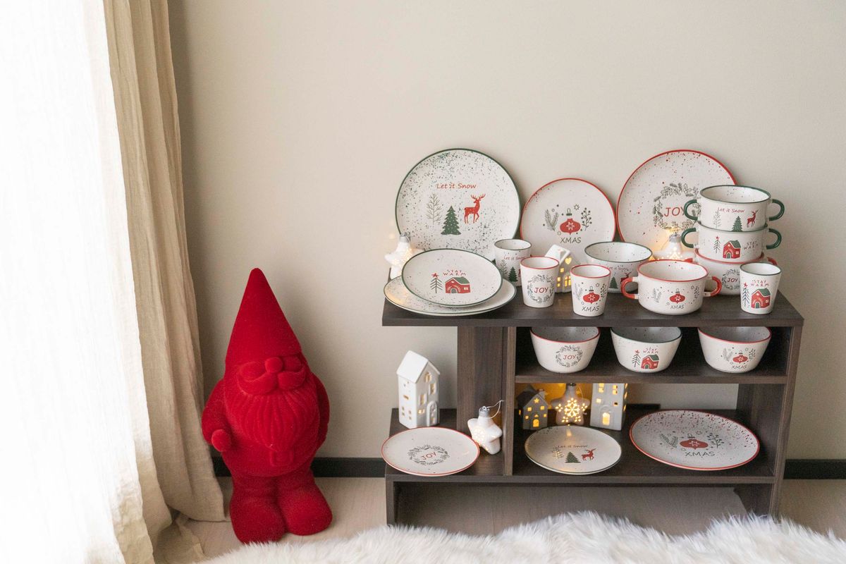 Joy - Tallerken 26,5cm Let It Snow