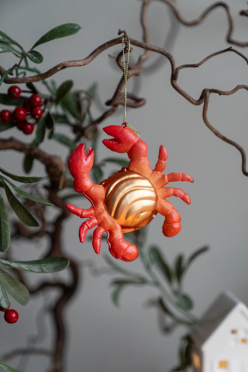 Juletrepynt - Krabbe