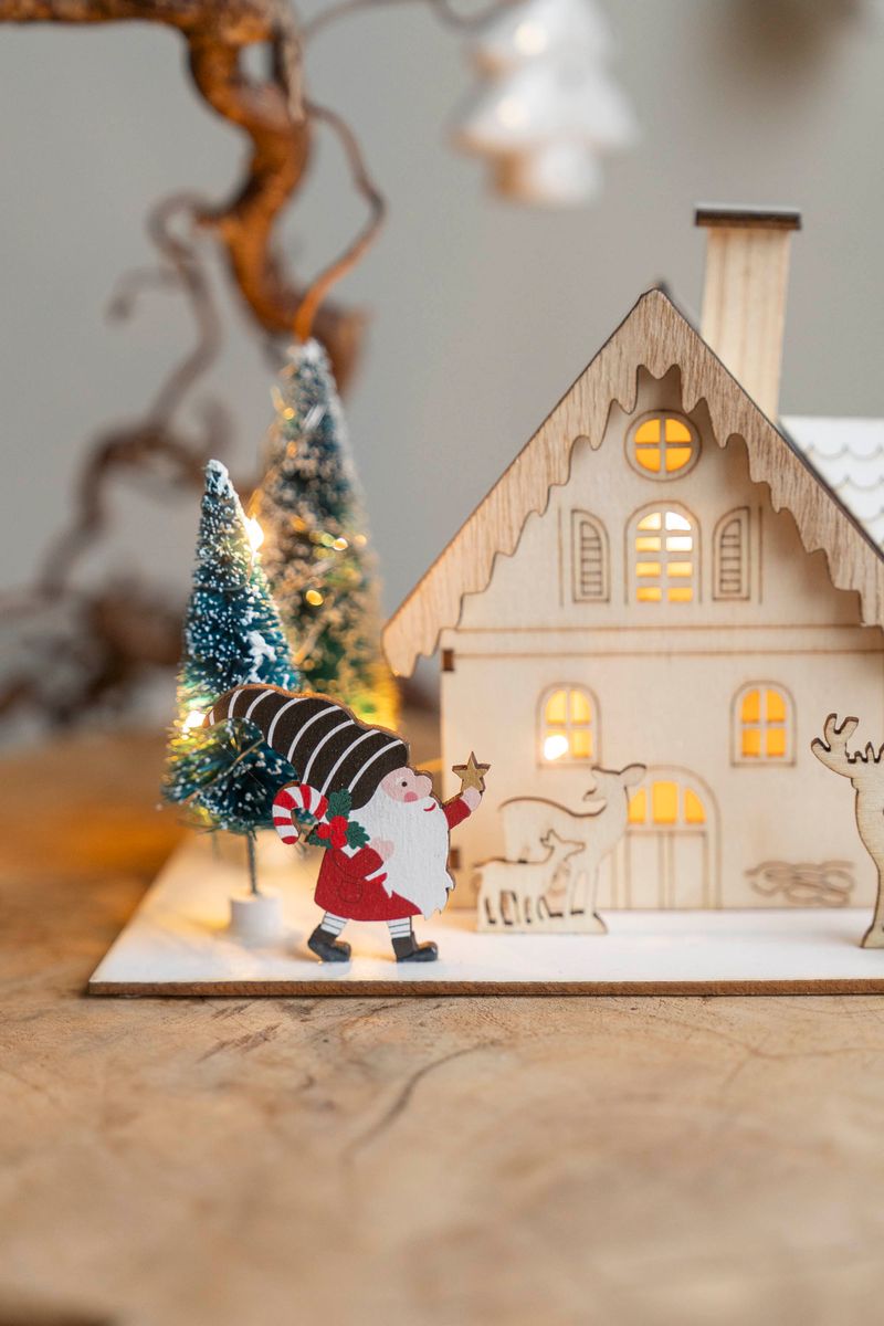 Juleby - Hus 13,5cm Versjon 1