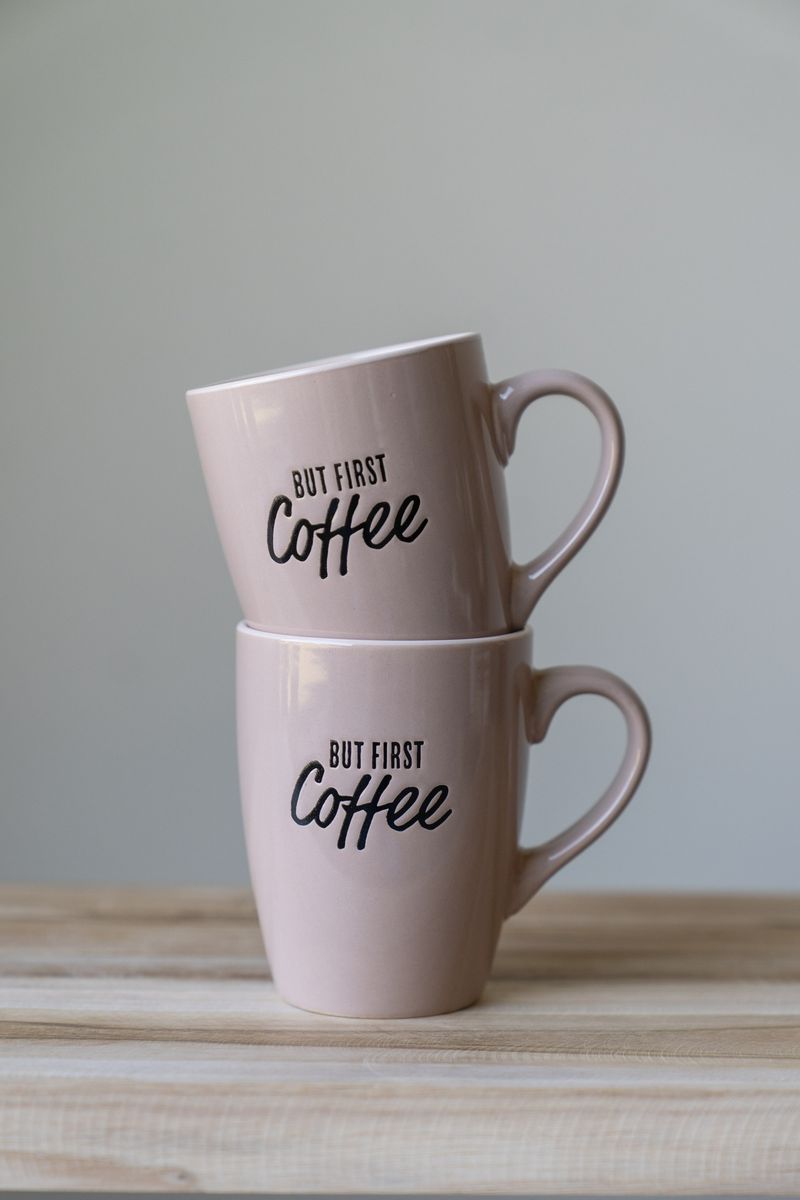 Krus – 340 ml – 2pk – But first, coffe