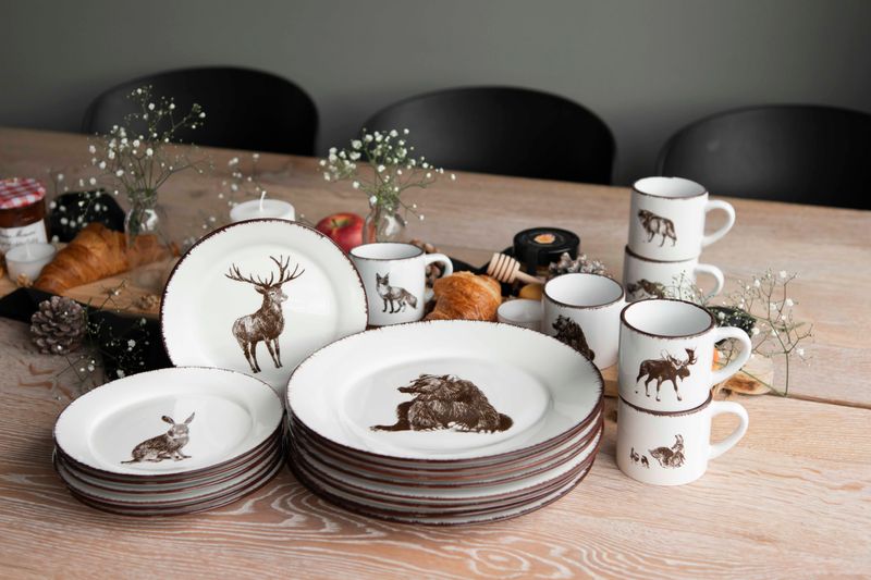 Villmark Tallerken - Hjort 19cm