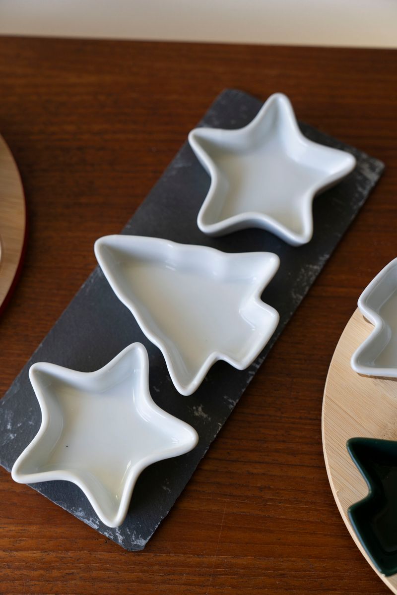 Serveringssett - Julehimmel 