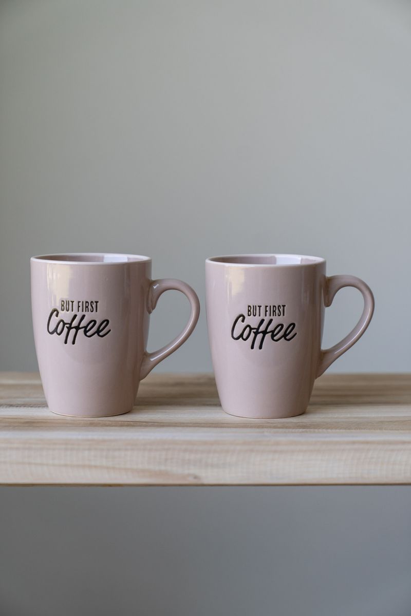 Krus – 340 ml – 2pk – But first, coffe