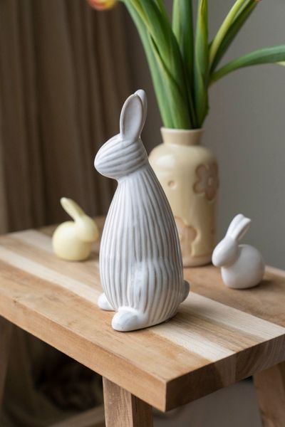 Hovedbilde Collette - Kanin - Riller 18,5cm - Sittende