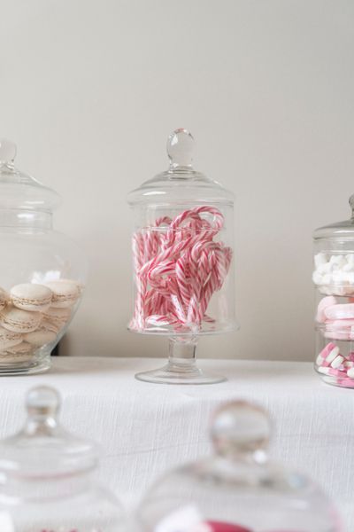 Hovedbilde Glasskrukke med lokk 14x26cm