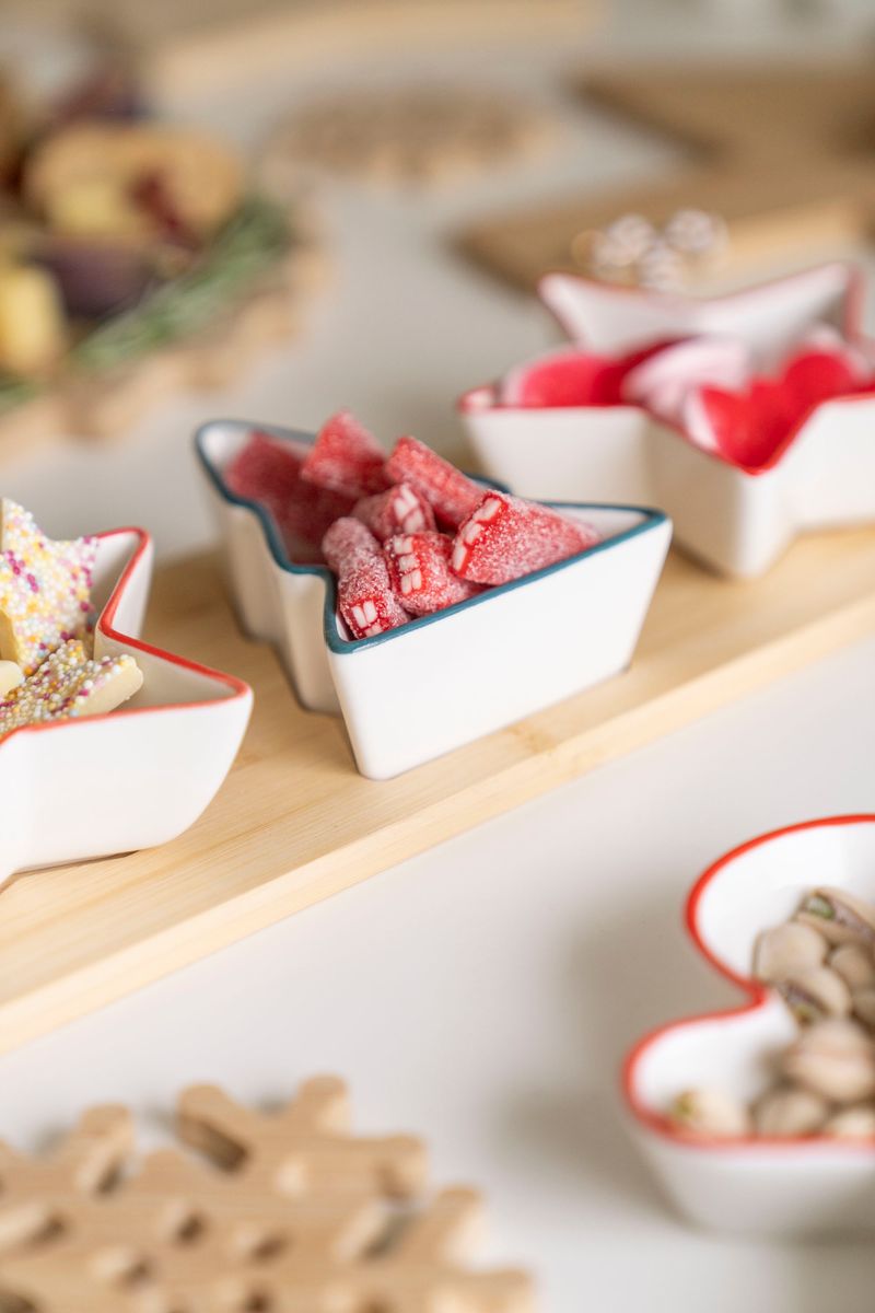 Serveringssett - Stjerne og Tre