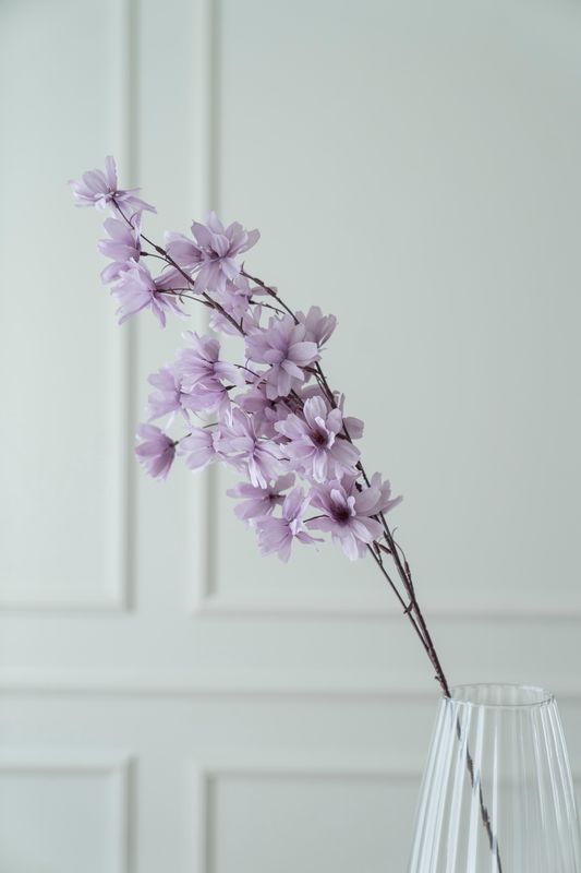 Kunstig Blomst 93cm - Lilla 
