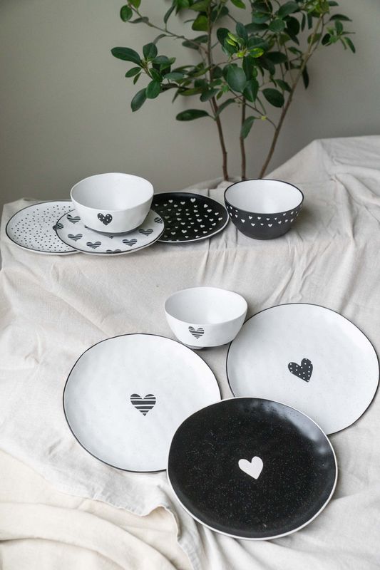 Hjerteglimt Skål 15cm - Dryss