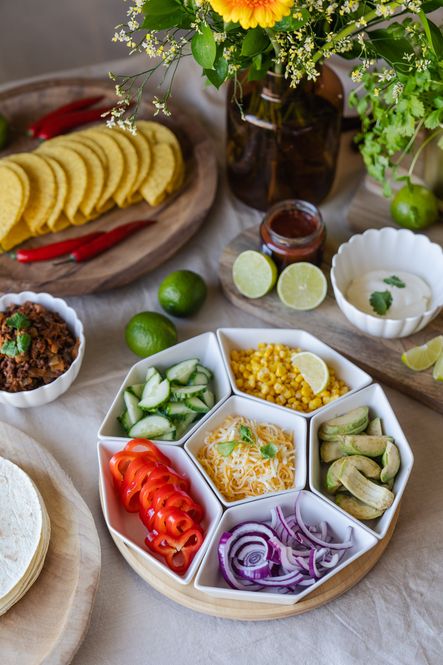 Hovedbilde Tasty - Tacosett Geometrisk 7 deler