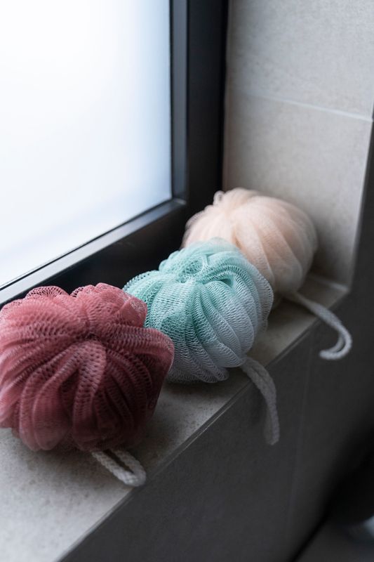 Loofah Ball - Beige