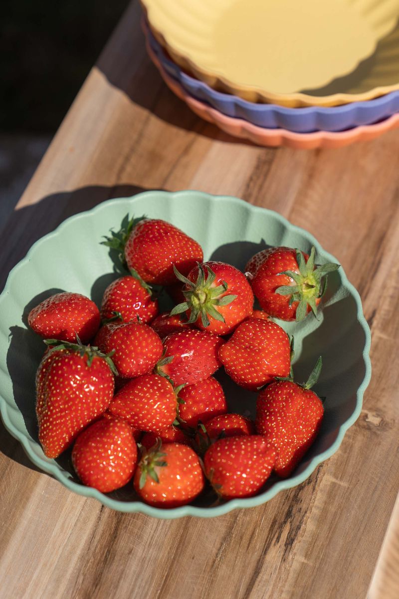 Soft skål – Ø19 cm – grønn