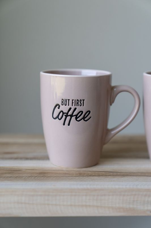 Krus – 340 ml – 2pk – But first, coffe