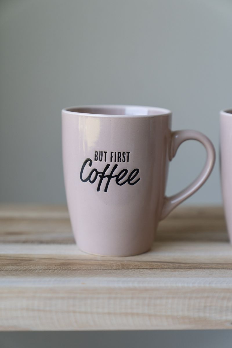 Krus – 340 ml – 2pk – But first, coffe