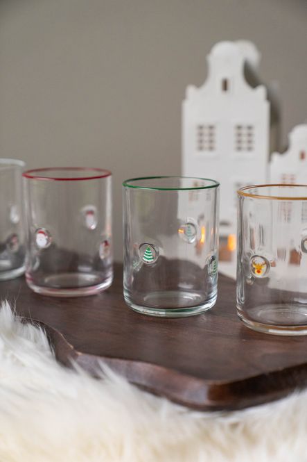 Hovedbilde Xmas Vannglass 410ml - Juletre
