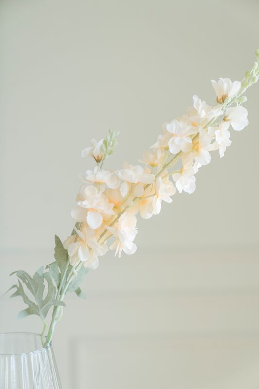 Kunstig Blomst 86cm - Hvit