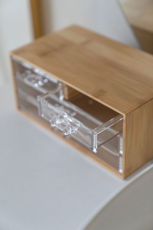 Smykkeoppbevaring Bambus - 23x15x10cm