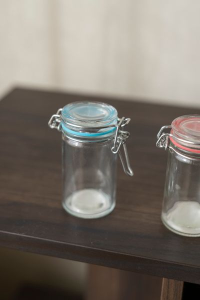 Hovedbilde Glasskrukke 80ml - Blå