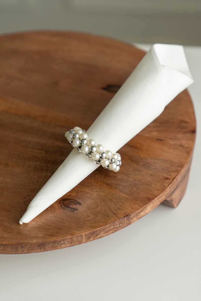 Serviettring - Perler