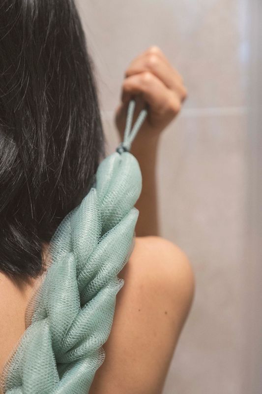 Loofah Flette - Hvit