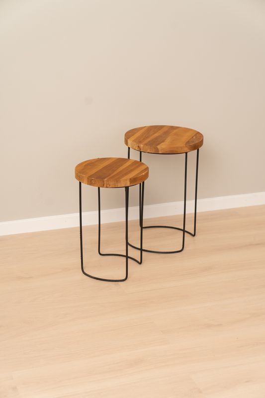 Sidebord sett Teak
