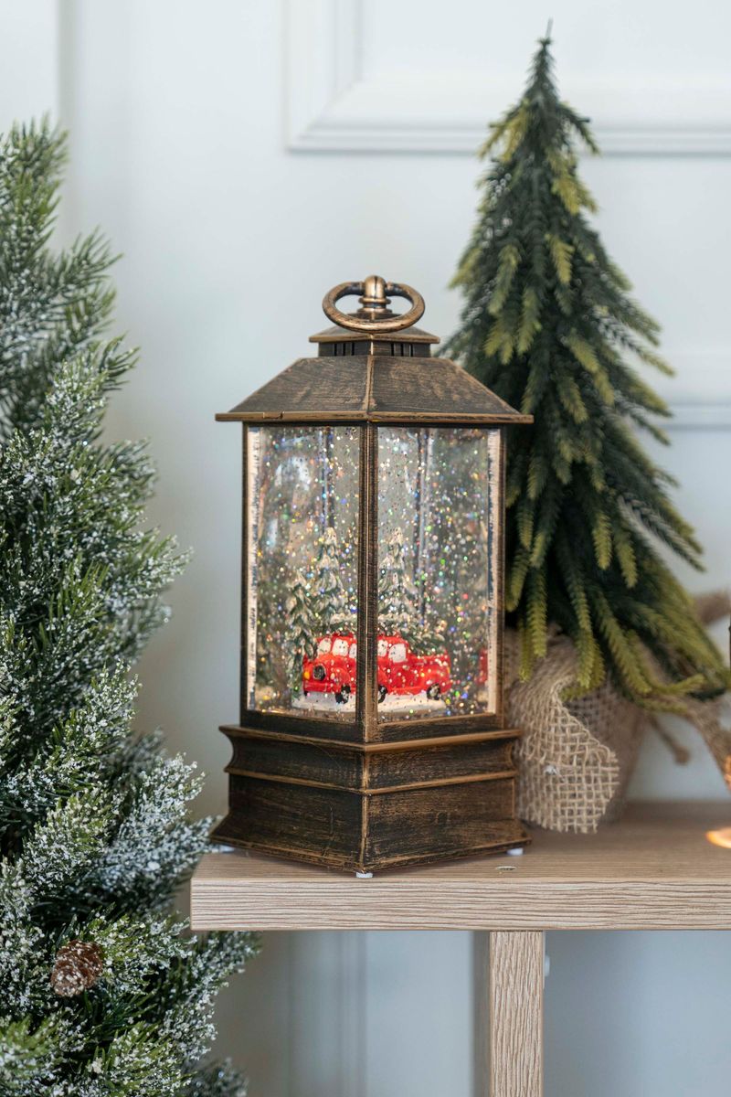 LED Lanterne 22cm Rød Bil