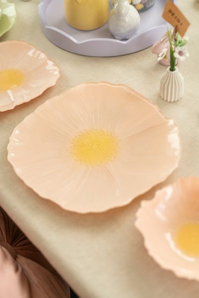 Hovedbilde Valmue Tallerken 28cm - Fersken