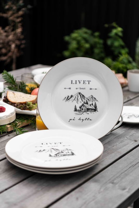 HYTTE - Tallerken 26,5cm