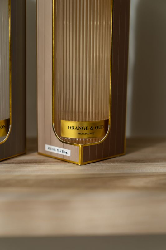 Duftpinner – 450 ml – Orange & Oud