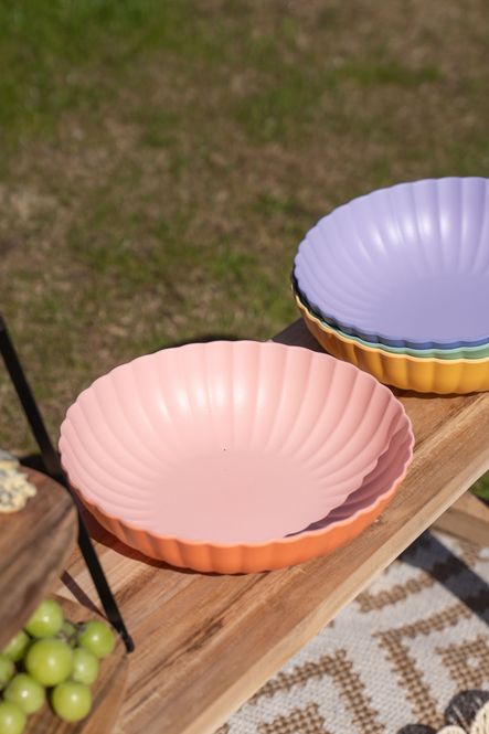 Hovedbilde Soft skål – Ø27,5 cm – korall
