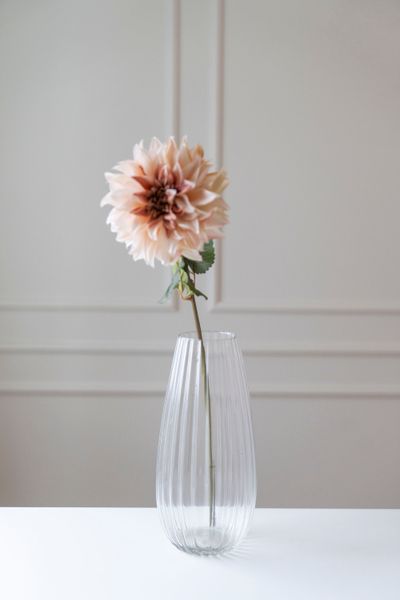 Hovedbilde Kunstig Blomst Georgine 73cm - Rosa/Hvit