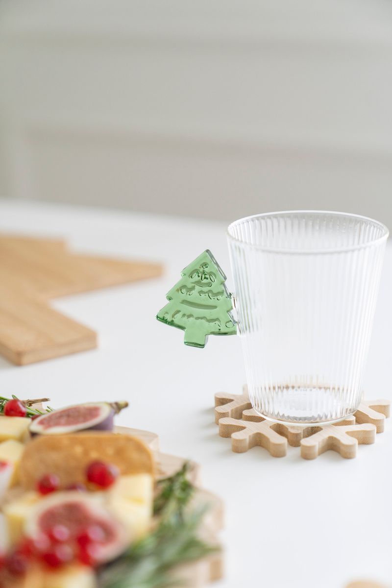 Tekopp - Glass Riller Juletre