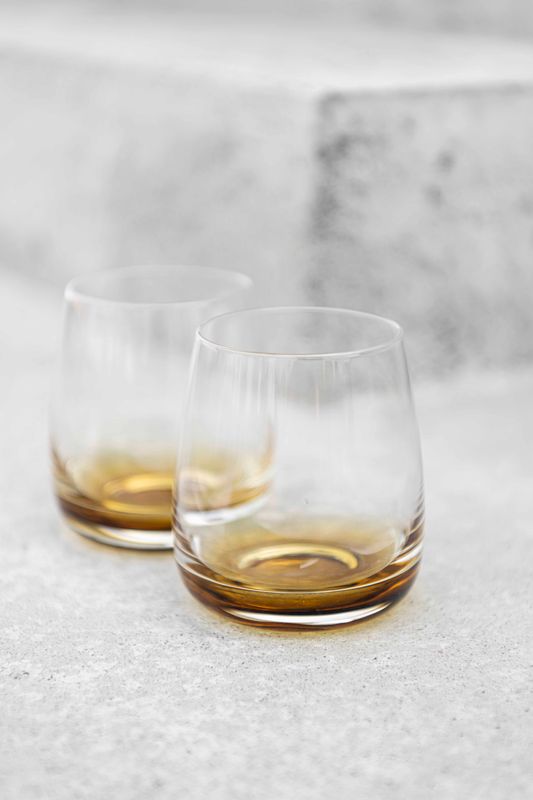 Demring Vannglass 2pk oker