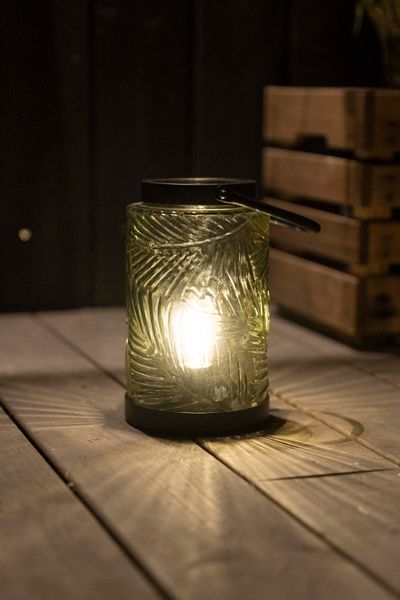 Hovedbilde LED Lanterne 20x12cm Lys Grønn