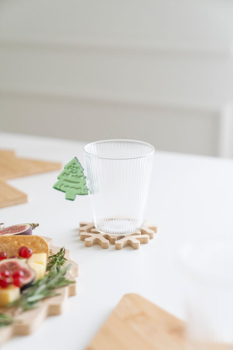 Tekopp - Glass Riller Juletre