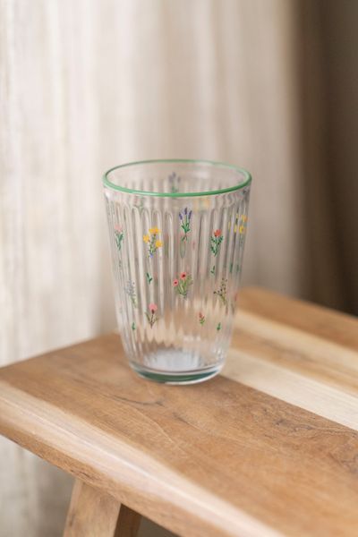 Hovedbilde Markblomst Vannglass 395ml - Grønn