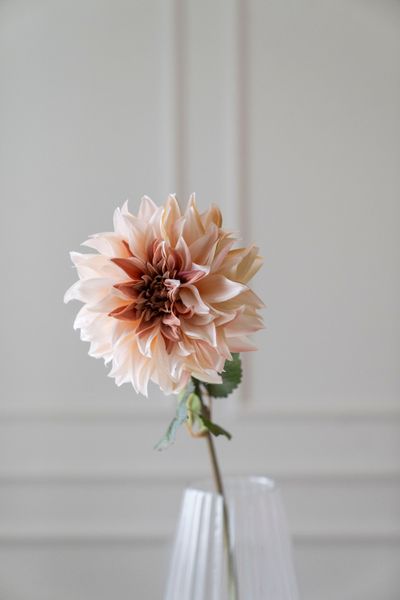 Hovedbilde Kunstig Blomst Georgine 73cm - Rosa/Hvit