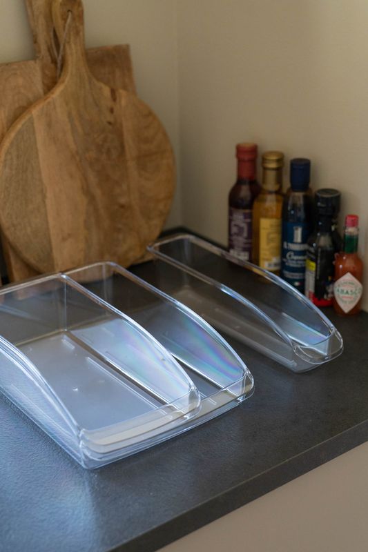 Oppbevaringsbokser 3pk Gjennomsiktig