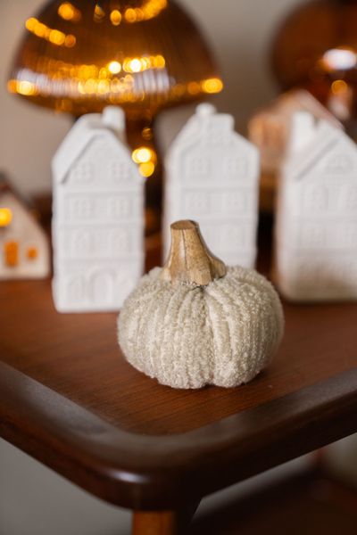 Hovedbilde Gresskar 8x9cm - Hvit Myk