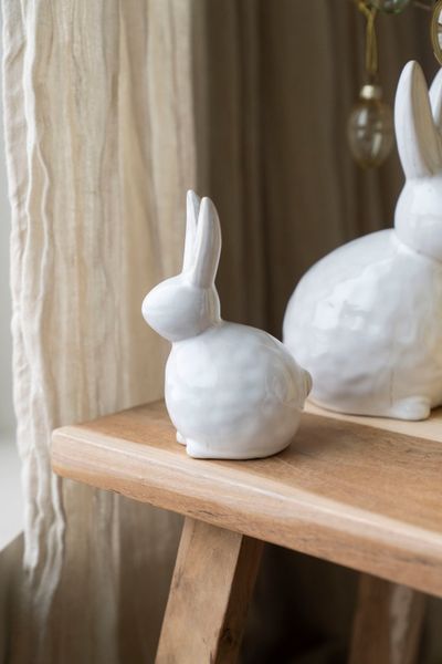 Hovedbilde Collette - Sittende kanin – 13 cm – ...