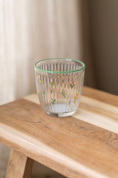 Hovedbilde Markblomst Vannglass 295ml - Grønn