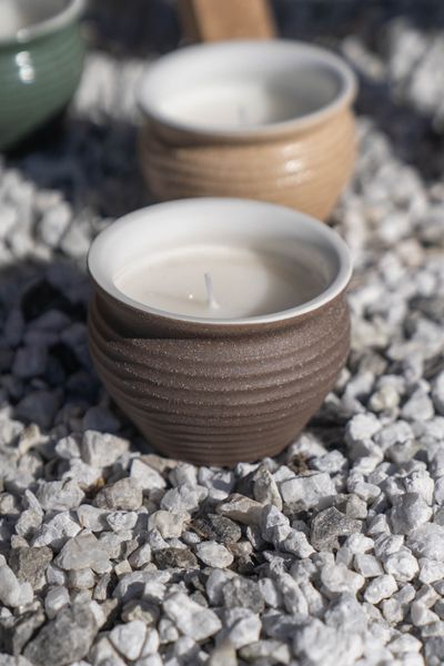 Hovedbilde Citronella- Mygglys i potte – grå